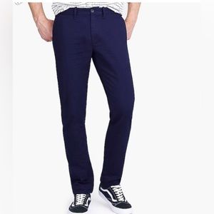 mercantile flex navy khakis